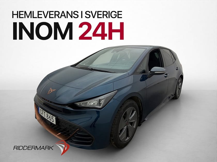 Bild 1 av CUPRA Born 58 204hk Värmare Kamera CarPlay Rattvärme
