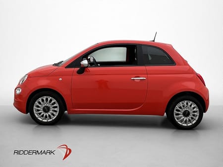 Fiat 500 Hybrid 70hk Farthållare Bluetooth 0,53l/mil