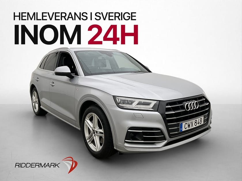 Bild 3 av Audi Q5 55 TFSI e quattro 367hk S-Line Dragkrok Halvskinn