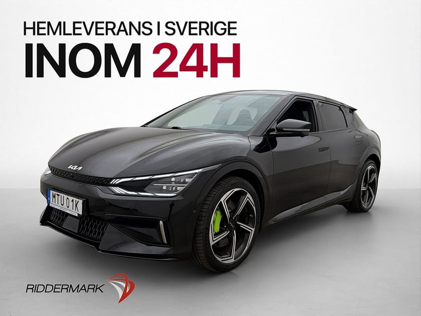 Bild 1 av Kia EV6 GT 585hk AWD HuD Pano Navi 360 Meridan Carplay