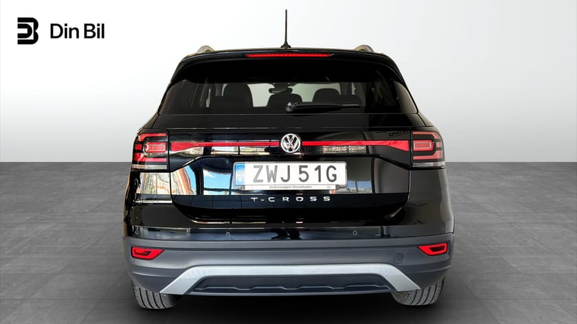Bild 5 av Volkswagen T-Cross GT 1.0 TSI 115 DSG GT/Farthållare/Black/LED