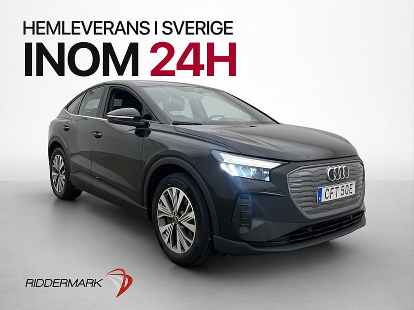 Bild 1 av Audi Q4 40 Sportback e-tron 204hk Navi CarPlay Sensorer