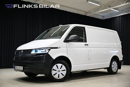 Volkswagen Transporter DSG 150HK Inredning|LED|Värmare|Backkamera|Lågmil|Moms