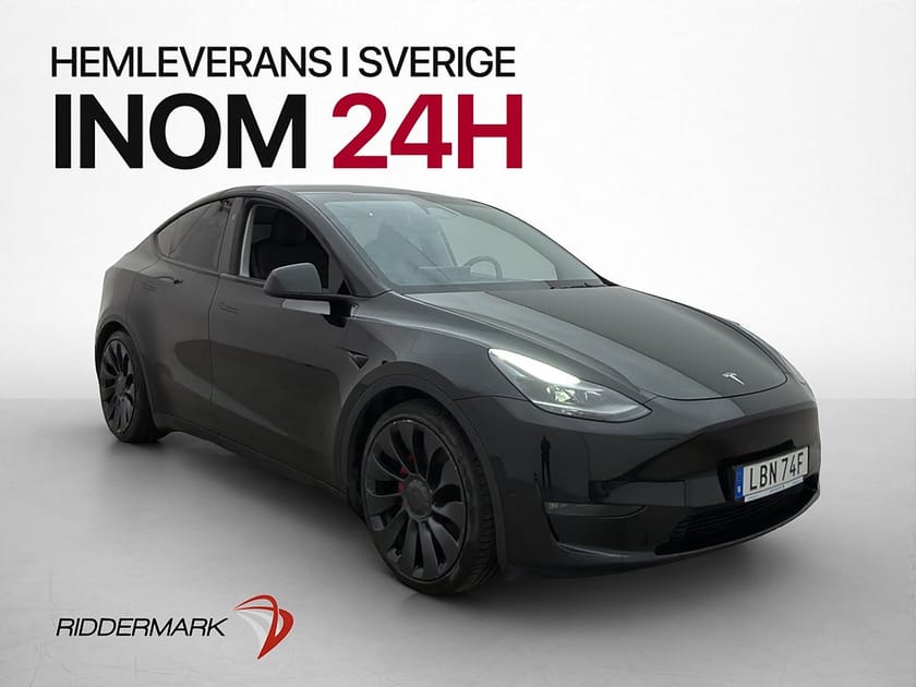 Bild 1 av Tesla Model Y Performance Autopilot Svensksåld MOMS