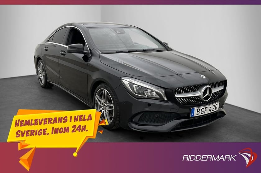 Bild 1 av Mercedes-Benz CLA 200 d Coupé 136hk AMG Pano B-Kamera