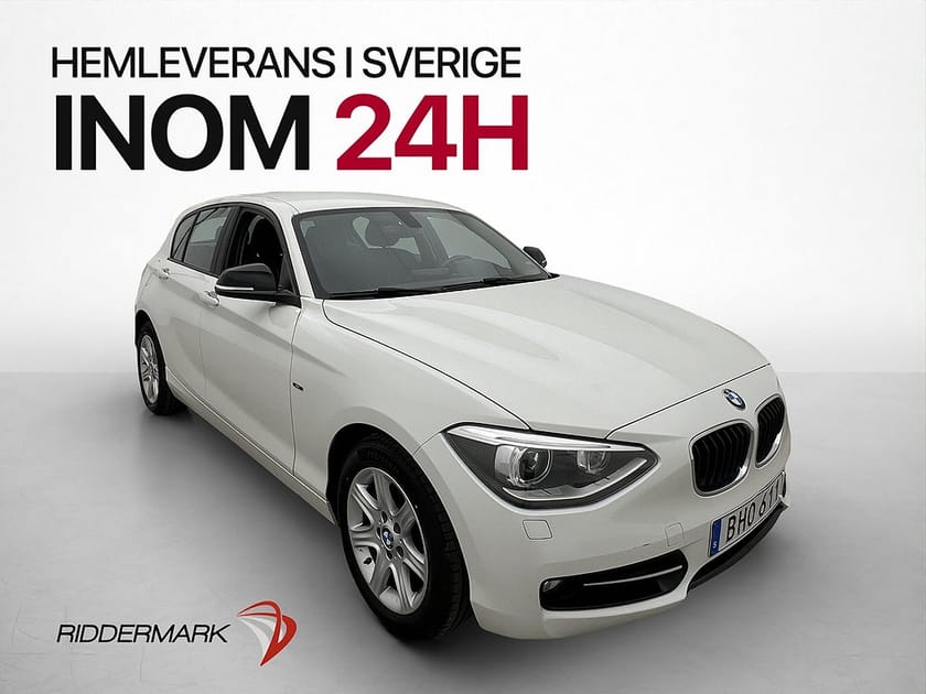 Bild 3 av BMW 120d 120 184hk Sport line HiFi Farthållare Bluetooth