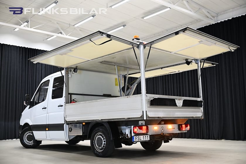 Bild 5 av Mercedes-Benz Sprinter 316 BlueTEC Chassi Crew cab 7G 163HK Automat|Dubbelhytt|Kåpa|3.5ton-drag|Xenon