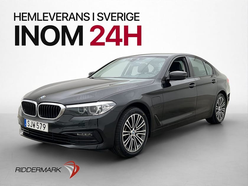Bild 3 av BMW 530e xDrive iPerformance Sedan 530 252hk Sport line HiFi Cockpit Kamera Navi