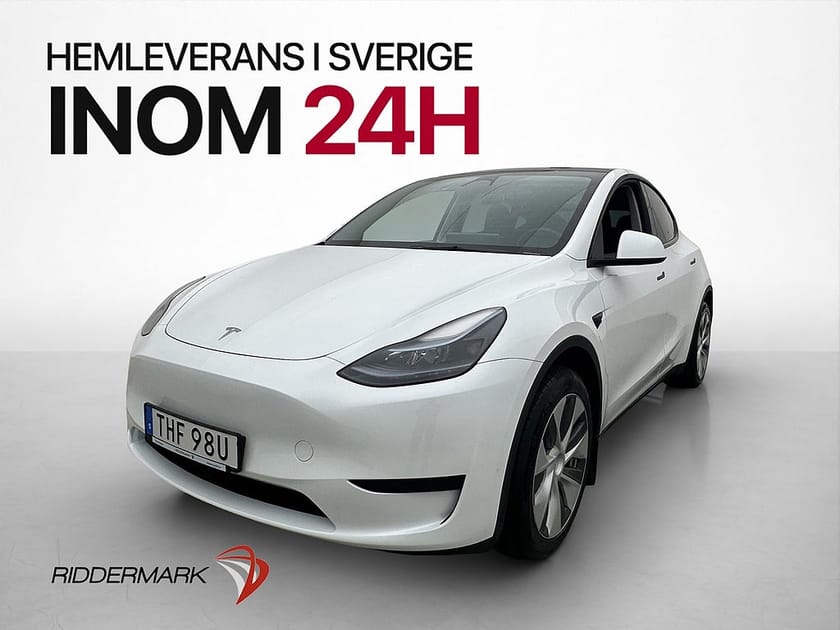 Bild 1 av Tesla Model Y Standard Range RWD Pano Skinn Kamera AP 1 Brukare