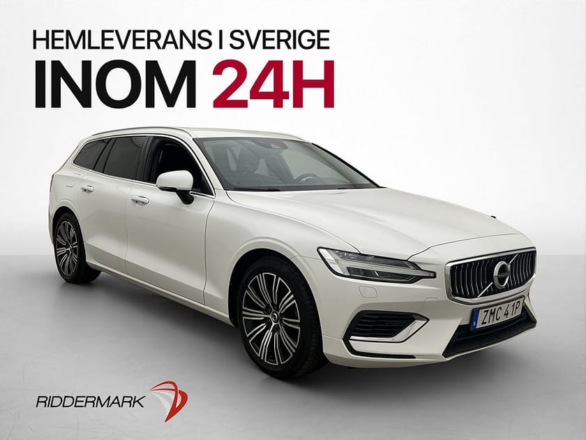 Bild 1 av Volvo V60 T6 AWD Inscription Navi Kamera Värmare Skinn Drag