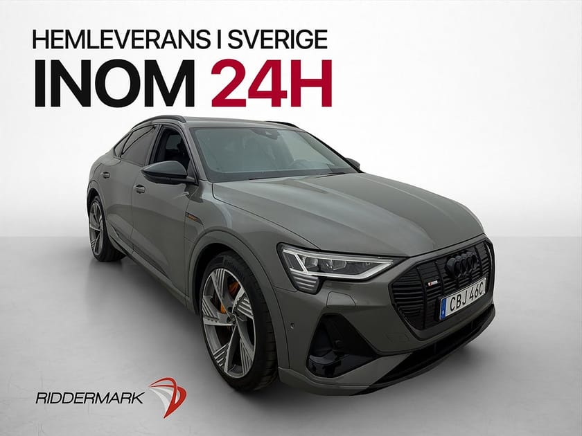 Bild 3 av Audi e-tron Sportback 55 quattro S-Line Pano Dragkrok 360°
