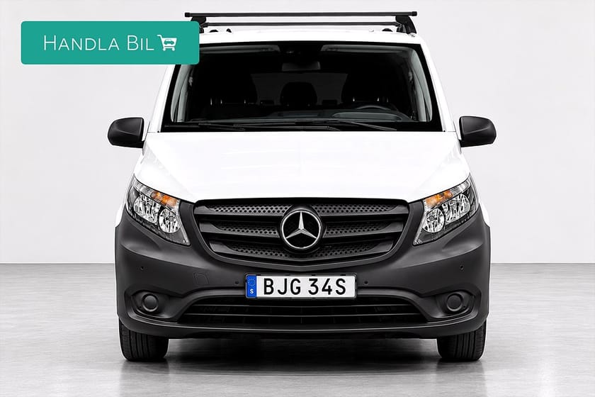 Bild 2 av Mercedes-Benz Vito 110 CDI 2.8t L2 D-värm B-kam Inredd Navi Moms Dragkrok