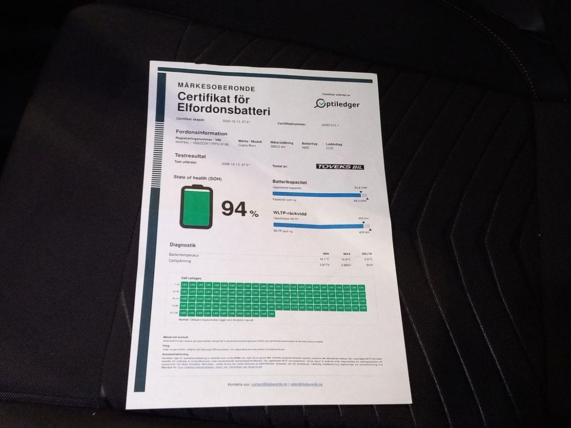 CUPRA CUPRA Born 58 — bild 13