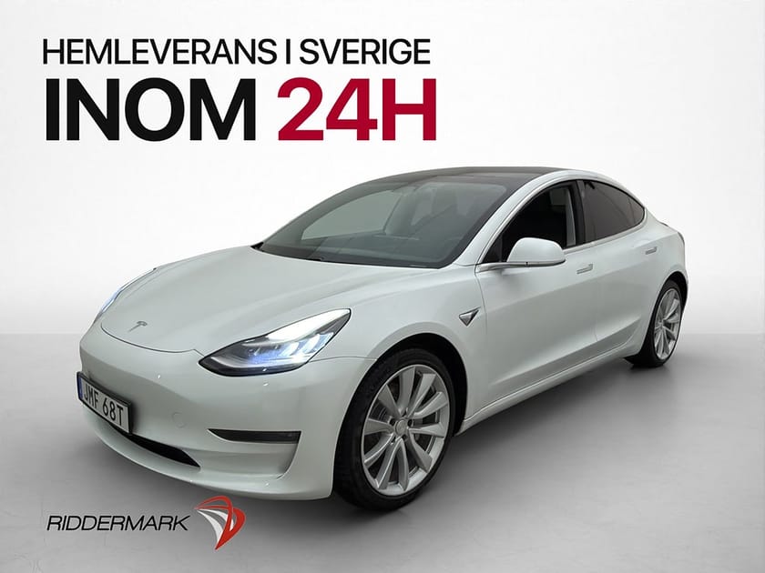 Bild 4 av Tesla Model 3 Long Range AWD Sv-Såld Autopilot Pano Kamera