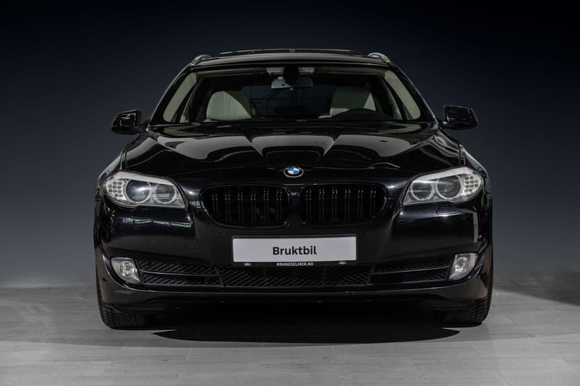 Bilde 3 av BMW 520d Touring 163hk Krok Webasto Panorama Comfort-stoler