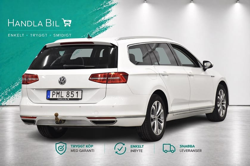 Bild 5 av Volkswagen Passat Variant GTE 1.4 Plug-in Cockpit P-värm Skinn Adaptivf Drag