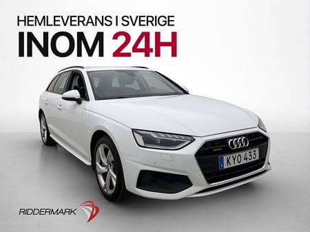 Audi A4 Avant 40 TDI quattro Värmare Drag Kamera Navi Rattvärme