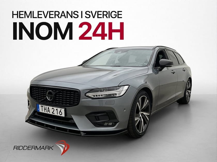 Bild 3 av Volvo V90 D4 AWD R-Design Pano B&W VOC HUD 360° CarPlay Drag