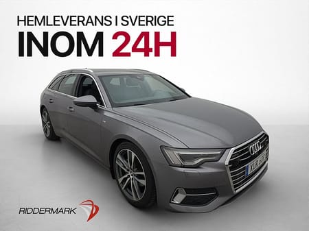 Audi A6 Avant 40 TDI quattro 204hk Q S-Line 360° Värmare Adaptiv Drag