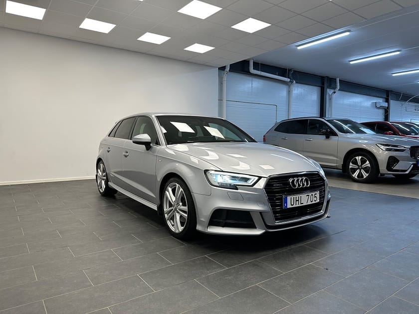 Bild 5 av Audi A3 Sportback 2,0 TFSI 190hk Quattro  S Tronic S Line Drag