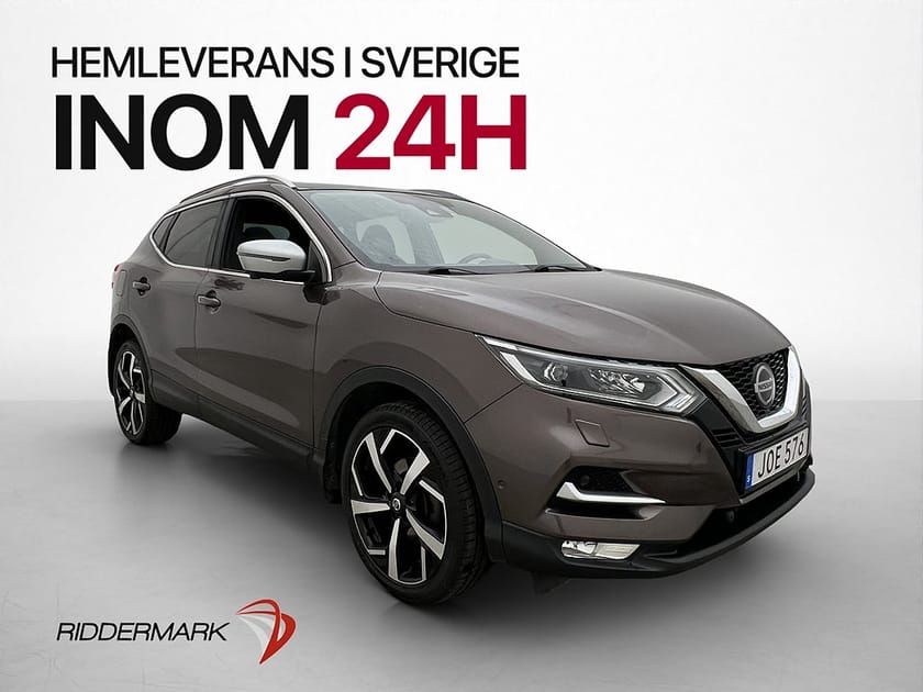 Bild 3 av Nissan Qashqai TEKNA + Pano BOSE Skinn 360 Navi Elstol 140hk