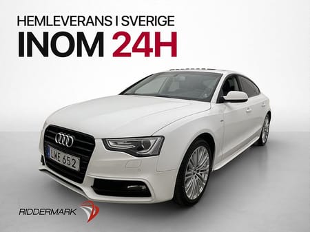 Audi A5 Sportback 1.8 TFSI S Line Taklucka Skinn/Alcantara Sportratt