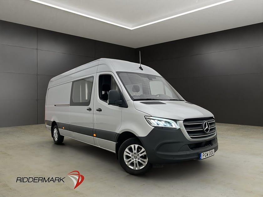 Bild 1 av Mercedes-Benz Sprinter 317 CDI RWD Panel Van Dubbelhytt L4H2 Värm B-Kam Moms