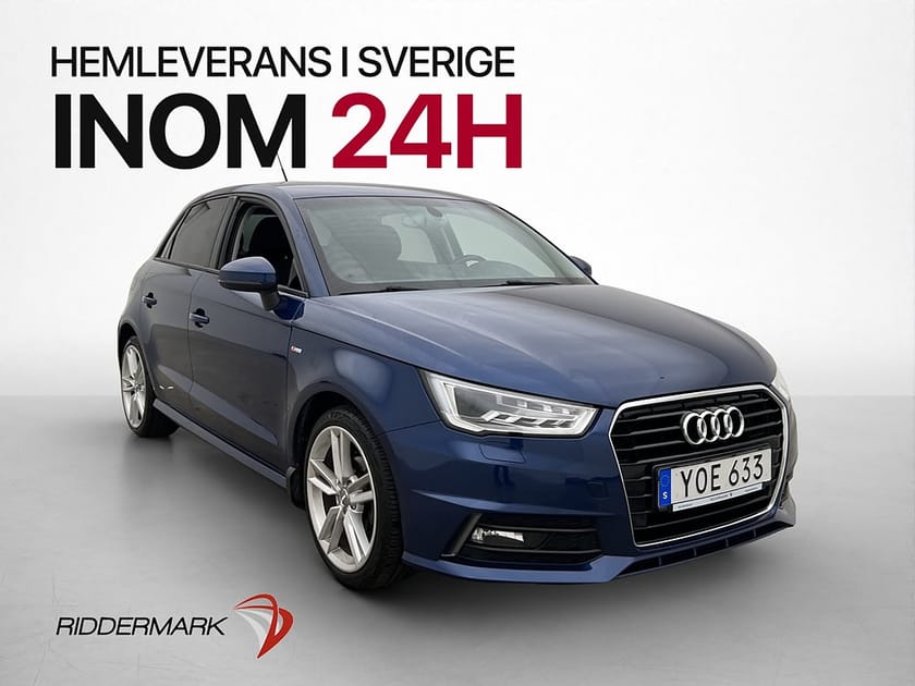 Bild 3 av Audi A1 Sportback 1.0 TFSI 95hk P-sensorer 0,45l/mil