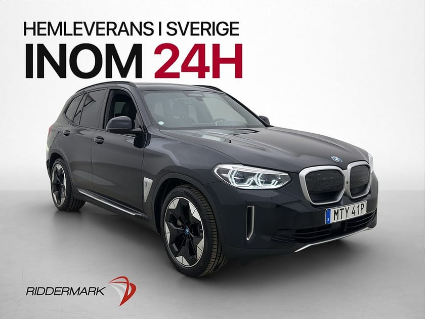 Bild 1 av BMW iX3 286hk Pano 360° H/K Skinn HuD Drag CarPlay