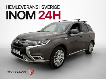 Mitsubishi Outlander PHEV 224hk AWD Business Värm Skinn 360° Drag