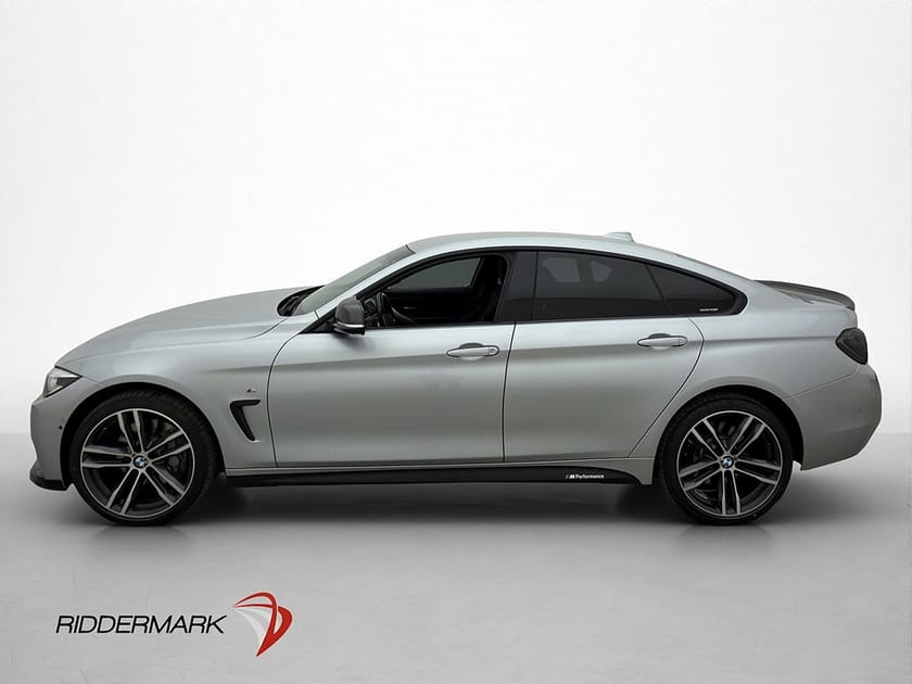 Bild 4 av BMW 440i xDrive M Performance Gran Coupé Sport 360hk Kamera H/K Navi Alcantara