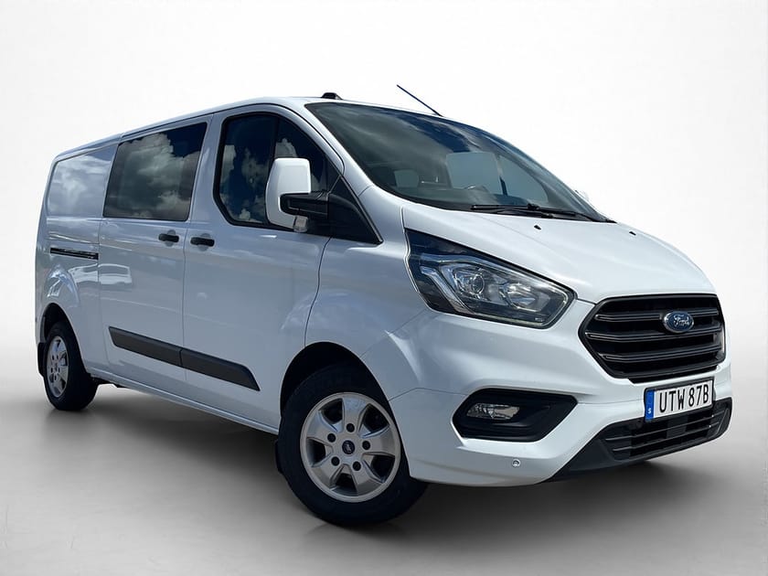 Bild 3 av Ford Transit Custom 340 Crew Van transit-custom CrewVan L2 6-Sits Värmare Drag B-Kamera