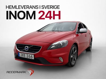 Volvo V40 T2 122hk R-Design Skinn Värmare 0.55l/Mil