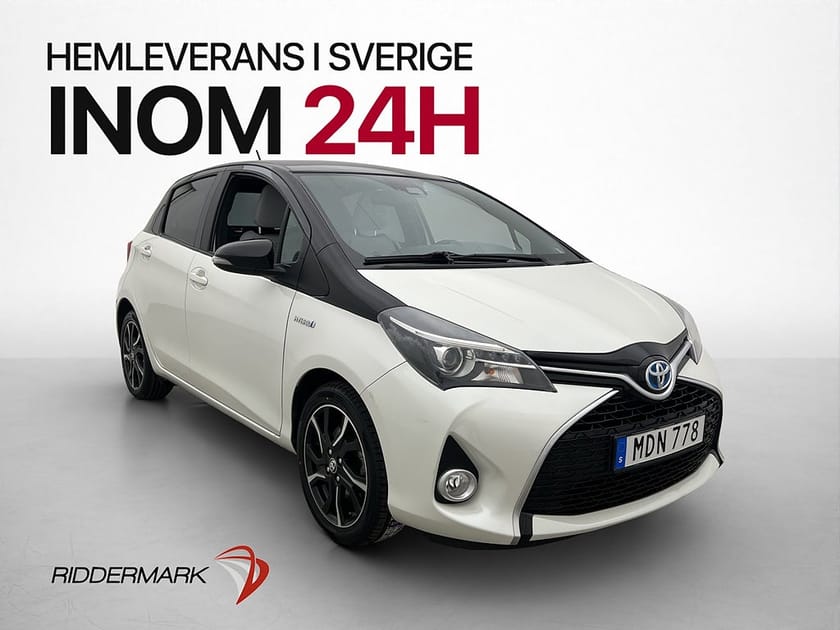 Bild 1 av Toyota Yaris Hybrid 101hk Active Kamera 0.36l/mil Nyservad