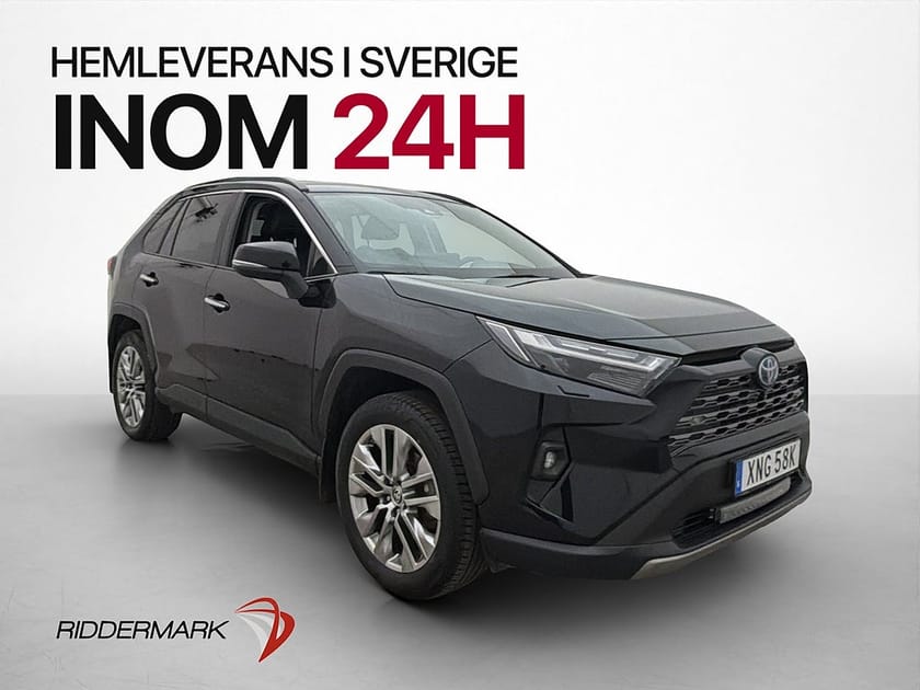 Bild 1 av Toyota RAV4 Hybrid AWD-i 222hk AWD Executive Värmare MOMS Skinn 360º Drag