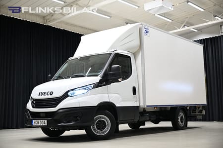 Iveco Daily 35-160 Chassi Cab 156HK Automat|Volymskåp|BG-Lyft|Sidodörr|LED|Backkamera