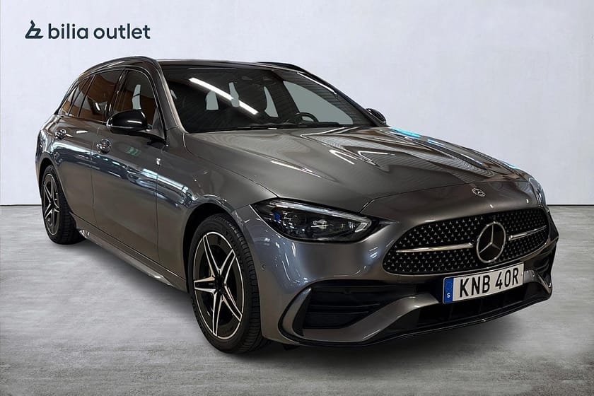 Bild 4 av Mercedes-Benz C 300 T e AMG-Sport / Pano / 360-kam / Head-Up / Keyless