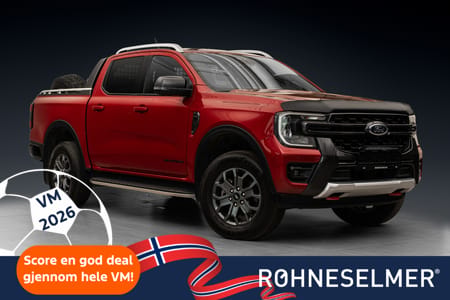 Ford Ranger Dobbelcab FACELIFT//MYE UTSTYR//HELT RÅ BIL