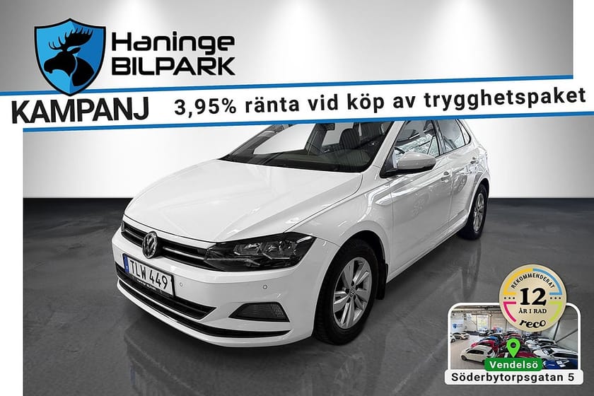 Bild 1 av Volkswagen Polo 1.0 TSI Base AUTOMAT / PDC FRAM OCH BAK/SUPERDEAL 3.95%