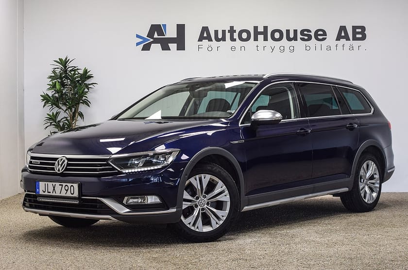 Bild 1 av Volkswagen Passat Alltrack 2.0 TSI 4M 220HK Värmare Drag Skinn Cockpit