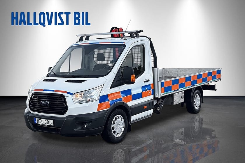 Bild 1 av Ford Transit 350 Chassi Cab 2.0 TDCi Manuell, 170hk Kran
