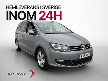 Volkswagen Sharan 2.0 TDI 140hk 7 sits Drag Pano Kamera