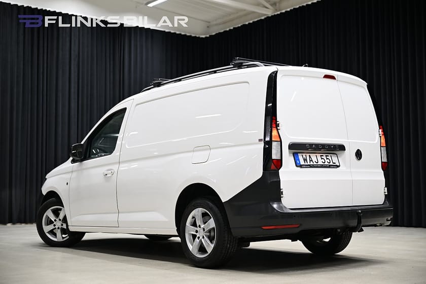 Bild 4 av Volkswagen Caddy Cargo Maxi DSG 122HK Drag|Värmare|Backkamera|EnÄgare|Lågmil|Moms