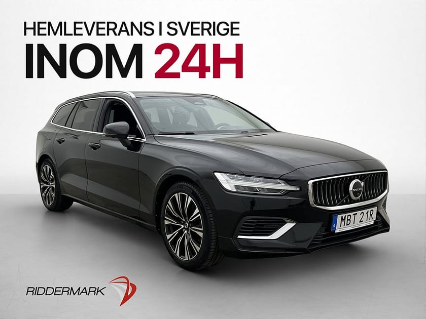Bild 3 av Volvo V60 Recharge T6 AWD Core Bright Värmare Dragkrok 360°