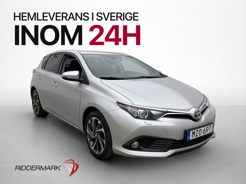 Bild 3 av Toyota Auris 1.2 116hk Active Plus Kamera 2 Brukare