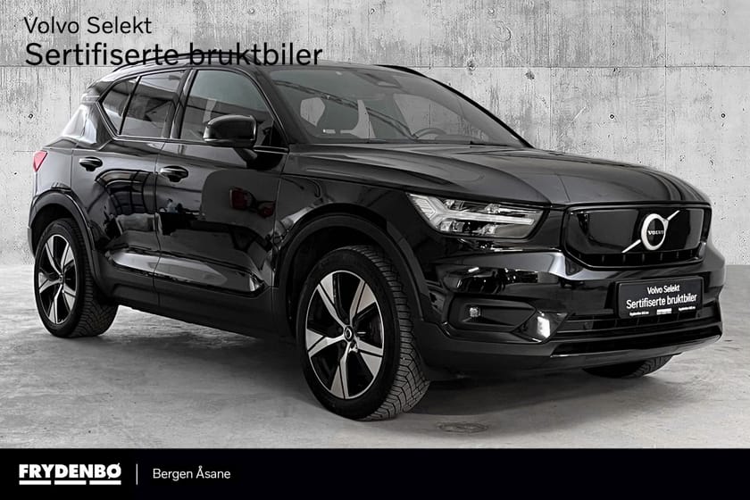 Bilde 1 av Volvo XC40 P8 AWD Recharge KROK|LYS.PK|STOL.PK|LYS.PK|H&K|TONEDE|8år*