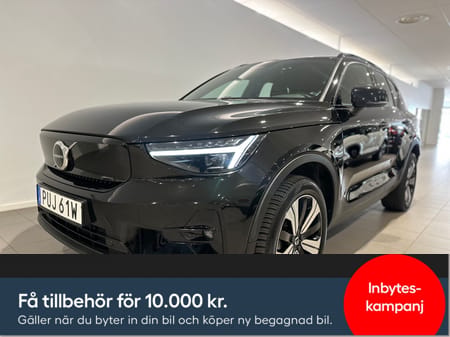 Volvo XC40 Recharge Single Motor Plus Edition/ Navigation/ Backkamera/ 10.000kr tillbehör /