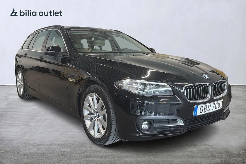 Bild 2 av BMW 520d xDrive Touring M Sport Ratt P-värm Skinn PDC Fram&Bak