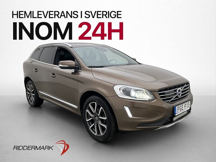 Bild 1 av Volvo XC60 D4 AWD Classic Summum VOC Pano Värm Kamera Navi