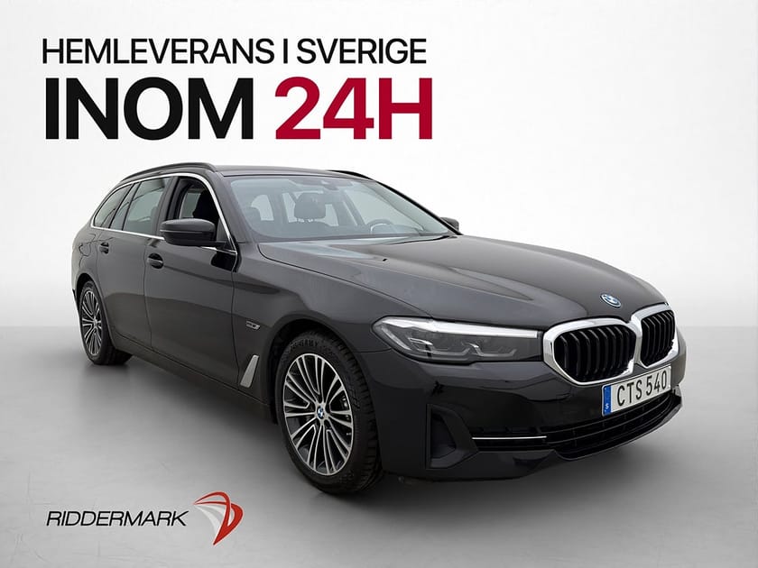 Bild 1 av BMW 530e Touring 292hk Kamera Navi CarPlay Ambient Drag